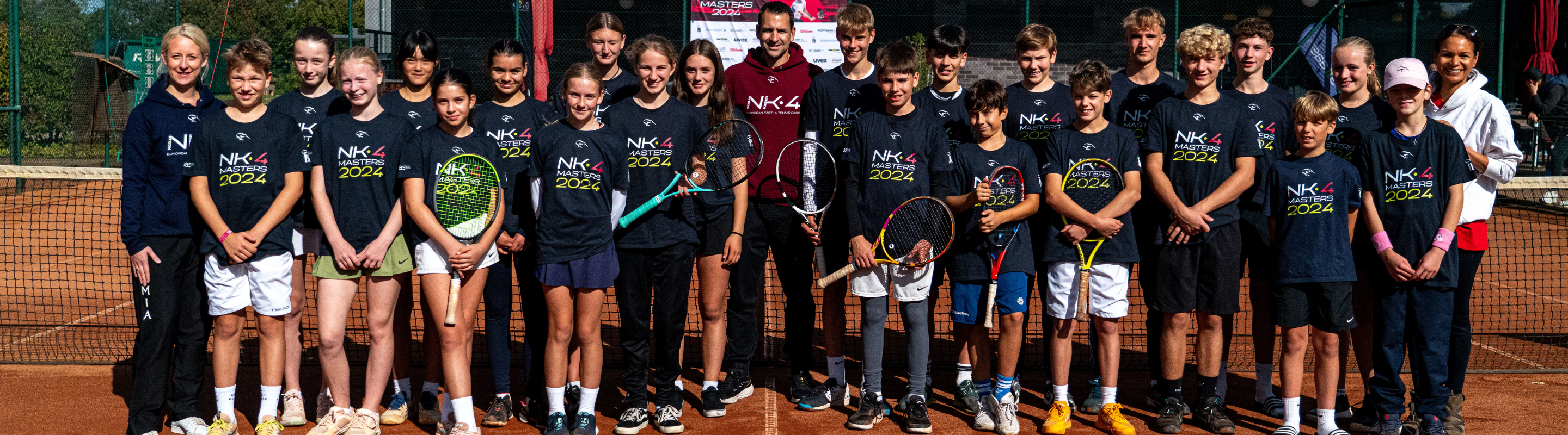 Gruppenbild NK4 Masters 2024 Jugendliche