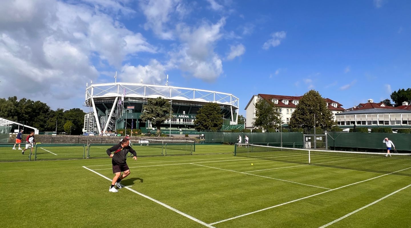 Rasenturnier in Halle Westfalen